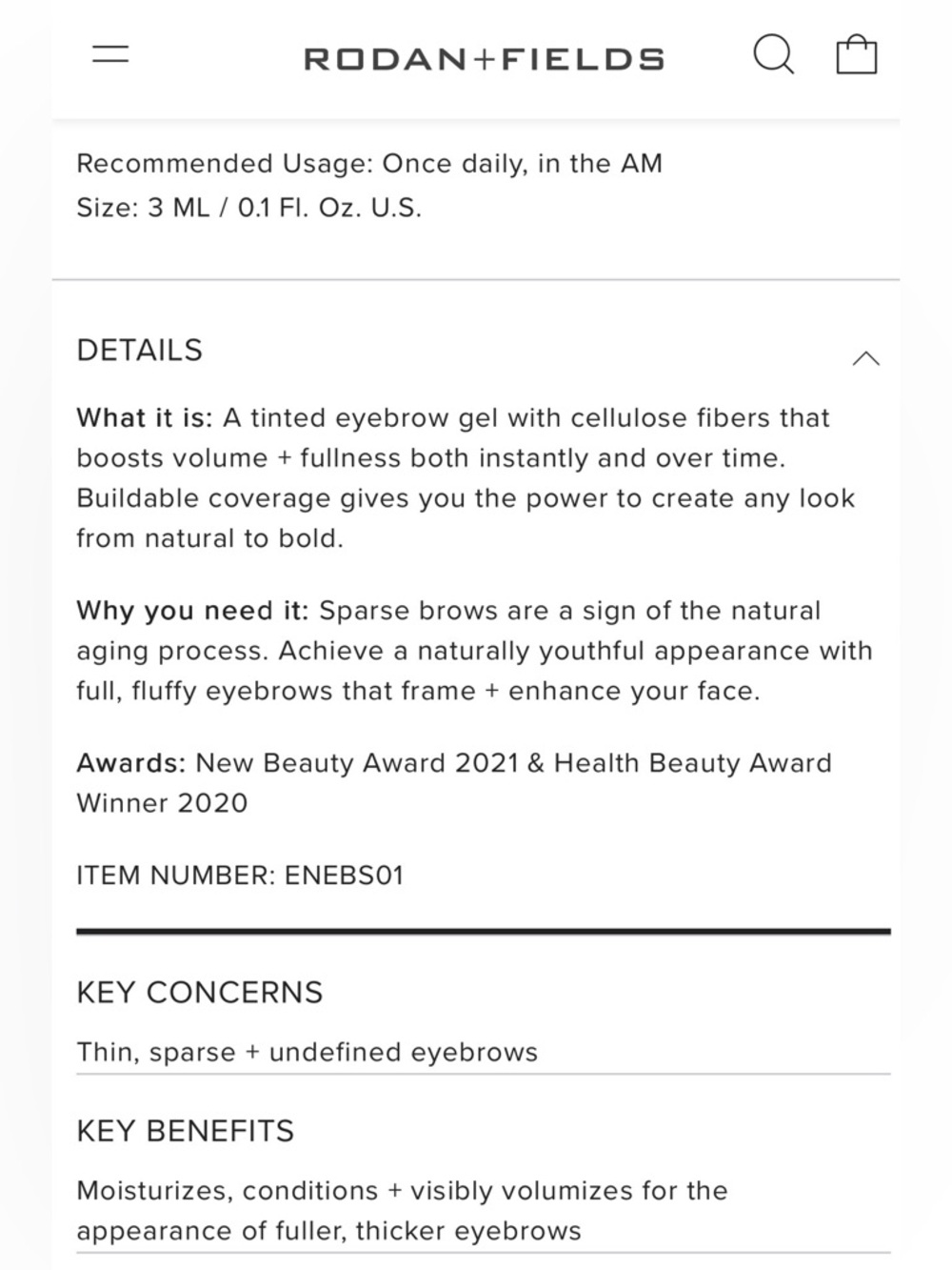 NEW! Rodan + Fields Brow Defining Boost - Picture 4 of 15